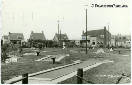 ansichtkaart: Cadzand, Midget-Golfbaan