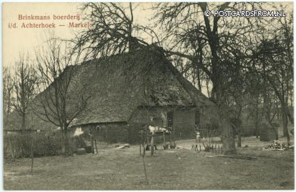 ansichtkaart: Markelo, Brinkmans boerderij i.d. Achterhoek