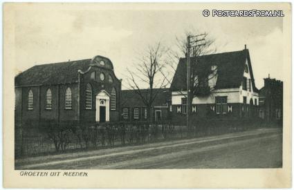 ansichtkaart: Meeden, Groeten uit