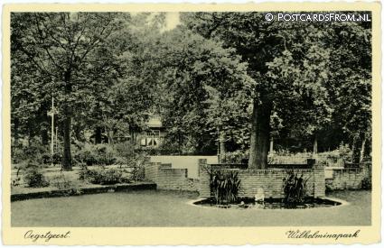ansichtkaart: Oegstgeest, Wilhelminapark
