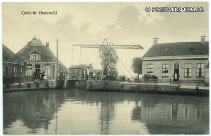ansichtkaart: Ossenzijl, Gezicht op