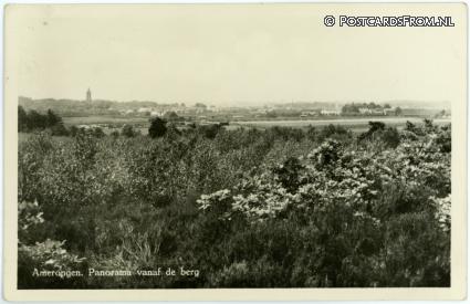 ansichtkaart: Amerongen, Panorama vanaf de berg