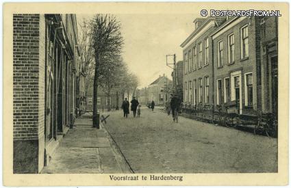 Hardenberg, Voorstraat ansichtkaart: Hardenberg, Voorstraat