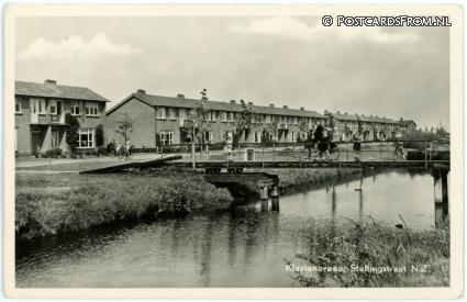 Klazienaveen, Steltingstraat N.Z. ansichtkaart: Klazienaveen, Steltingstraat N.Z.