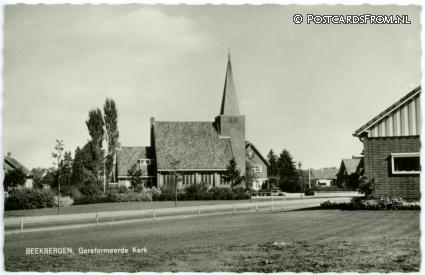 Beekbergen, Gereformeerde Kerk ansichtkaart: Beekbergen, Gereformeerde Kerk