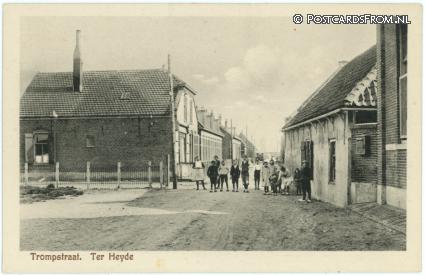 ansichtkaart: Ter Heijde, Trompstraat
