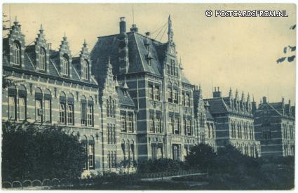 ansichtkaart: Alkmaar, Cadettenschool