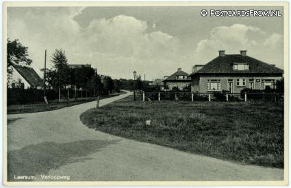 ansichtkaart: Leersum, Verloopweg