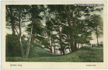 ansichtkaart: Rhenen, Grebbe berg. Louise-bank