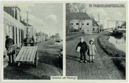 Parrega, Groeten uit ansichtkaart: Parrega, Groeten uit