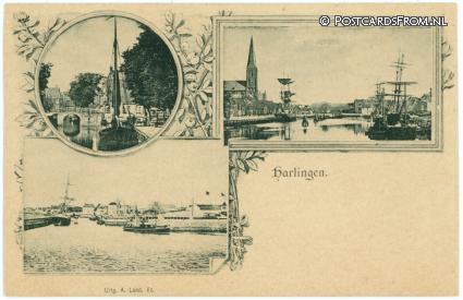 ansichtkaart: Harlingen, --