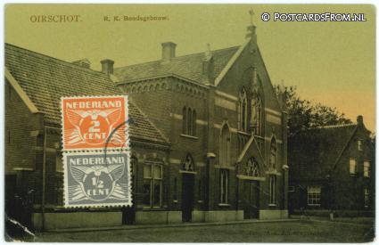 Oirschot, R.K. Bondsgebouw ansichtkaart: Oirschot, R.K. Bondsgebouw