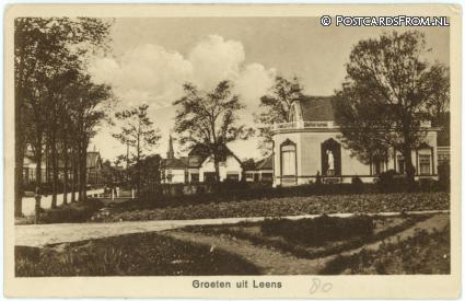 Leens, Groeten uit ansichtkaart: Leens, Groeten uit