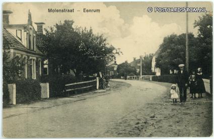 Eenrum, Molenstraat ansichtkaart: Eenrum, Molenstraat