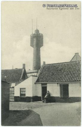Egmond aan Zee, Vuurtoren ansichtkaart: Egmond aan Zee, Vuurtoren