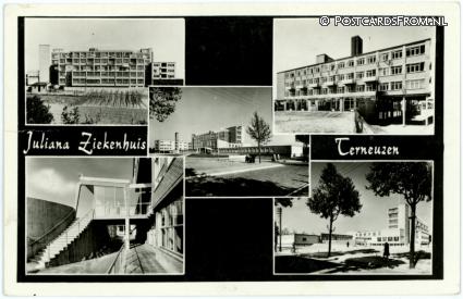 Terneuzen, Juliana Ziekenhuis ansichtkaart: Terneuzen, Juliana Ziekenhuis