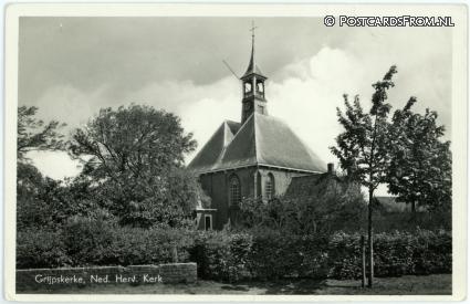 ansichtkaart: Grijpskerke, Ned. Herv. Kerk