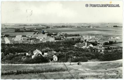 ansichtkaart: Koudekerke, Dishoek. Panorama