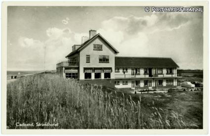 ansichtkaart: Cadzand, Strandhotel
