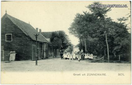 ansichtkaart: Zonnemaire, Groet uit