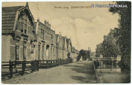 ansichtkaart: Heerenveen, Roode dorp