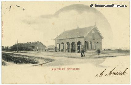 Harskamp, Legerplaats ansichtkaart: Harskamp, Legerplaats