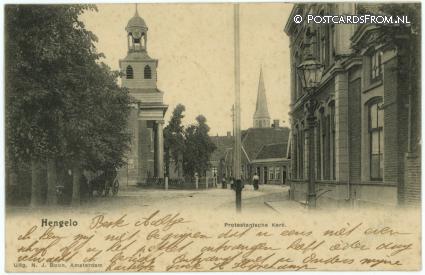 Hengelo OV, Protestantsche Kerk ansichtkaart: Hengelo OV, Protestantsche Kerk