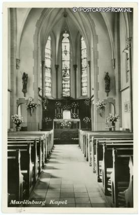 ansichtkaart: Marienberg, Kapel