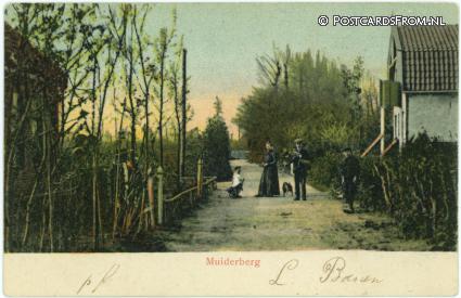 Muiderberg, -- ansichtkaart: Muiderberg, --