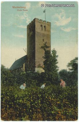 Muiderberg, Oude Toren ansichtkaart: Muiderberg, Oude Toren