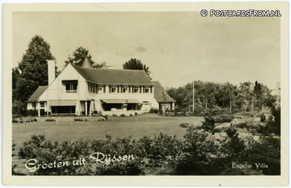 Rijssen, Engelse Villa ansichtkaart: Rijssen, Engelse Villa