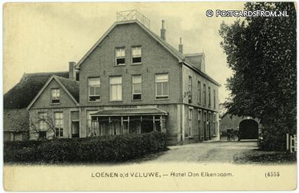 ansichtkaart: Loenen GL, Hotel Den Eikenboom