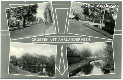 Aarlanderveen, Groeten uit ansichtkaart: Aarlanderveen, Groeten uit