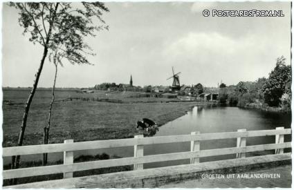 Aarlanderveen, Groeten uit ansichtkaart: Aarlanderveen, Groeten uit