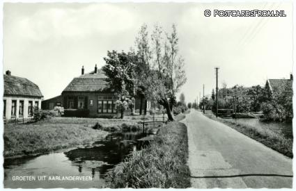 Aarlanderveen, Groeten uit ansichtkaart: Aarlanderveen, Groeten uit