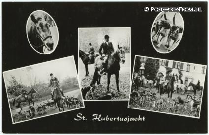 ansichtkaart: Leusden, St. Hubertusjacht