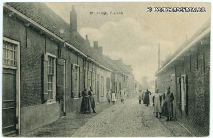 Piershil, Molendijk ansichtkaart: Piershil, Molendijk