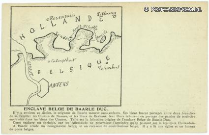 Baarle-Hertog, Enclave Belge de Baarle Duc ansichtkaart: Baarle-Hertog, Enclave Belge de Baarle Duc
