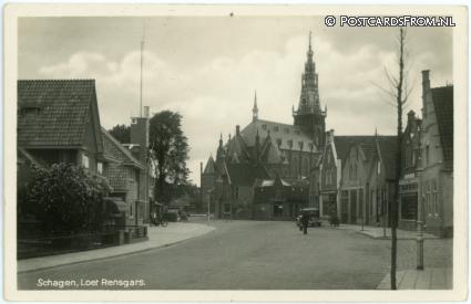 Schagen, Loet Rensgars ansichtkaart: Schagen, Loet Rensgars