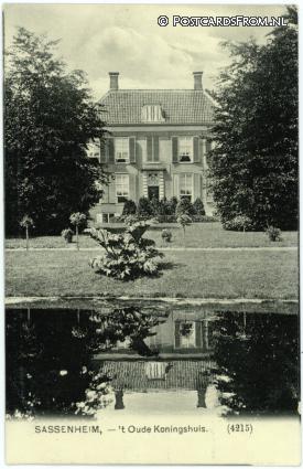 ansichtkaart: Sassenheim, 't Oude Koningshuis