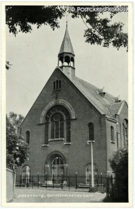 ansichtkaart: Spakenburg, Gereformeerde Kerk