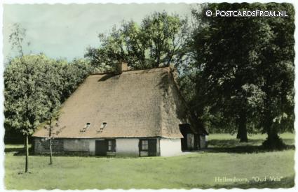 Hellendoorn, Oud Vels ansichtkaart: Hellendoorn, Oud Vels