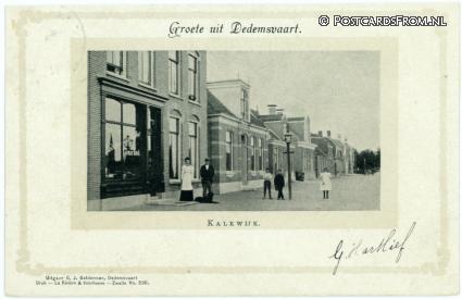 ansichtkaart: Dedemsvaart, Kalkwijk