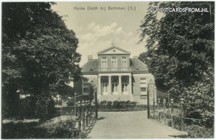 Bathmen, Huize Dorth ansichtkaart: Bathmen, Huize Dorth
