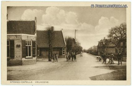 Sprang-Capelle, Vrijhoeve ansichtkaart: Sprang-Capelle, Vrijhoeve