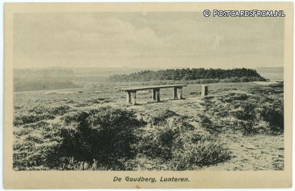Lunteren, De Goudberg ansichtkaart: Lunteren, De Goudberg