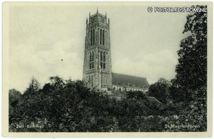 ansichtkaart: Zaltbommel, St. Maartenstoren