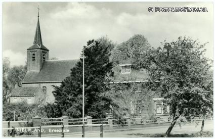 Nieuwland, Breezijde ansichtkaart: Nieuwland, Breezijde