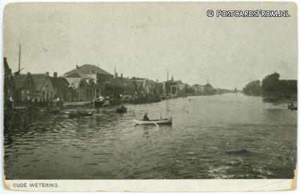 ansichtkaart: Oude Wetering, --