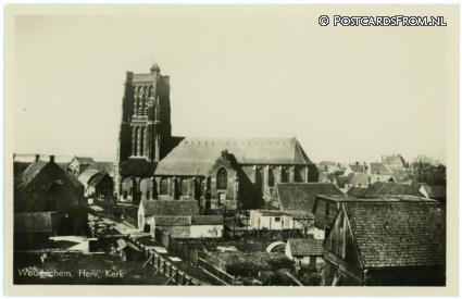 ansichtkaart: Woudrichem, Herv. Kerk